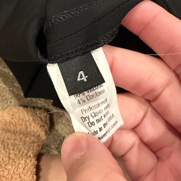 Tome NYC Black Midi A Line Open Back Dress - Picture 3 of 4